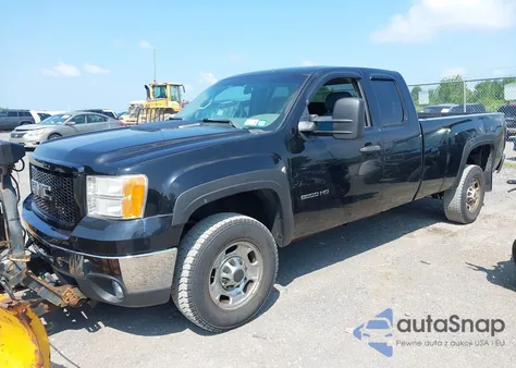2011 GMC Sierra 2500Hd Work Truck из США, поврежденный, VIN 1GT22ZCG4BZ318850